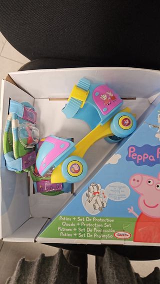 Patines Peppa Pig Talla 24-29 + Set Protección