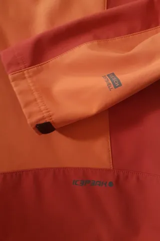 Chaqueta Softshell Icepeak Unisex Naranja/Roja