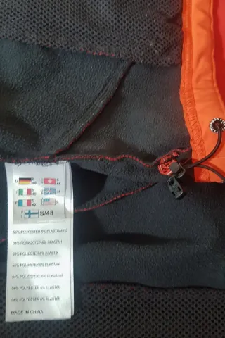 Chaqueta Softshell Icepeak Unisex Naranja/Roja