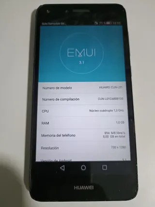 Telefono Mobile Huawei Nero
