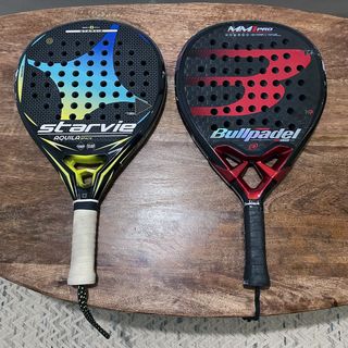 Pack 2 Palas Padel Bullpadel y Starvie