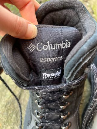 Botas Columbia Nieve Montaña Negro/Gris