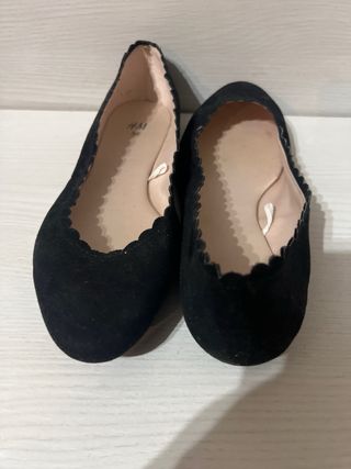 Zapatos planos H&M talla 36 negros