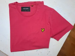 T-shirt Lyle & Scott Uomo corallo/fucsia Taglia M