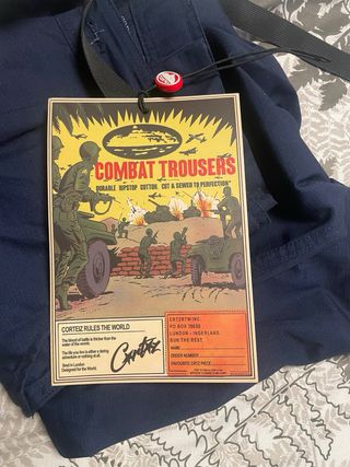 Pantalones Cargo Corteiz Azul