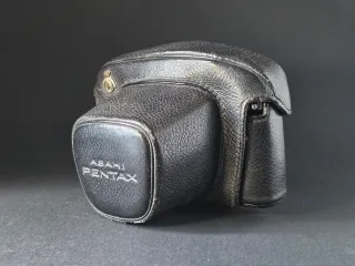 Cámara Pentax SP Plata y Negra