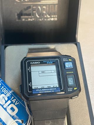 Reloj Casio JP-100W-1AV Pulsecheck