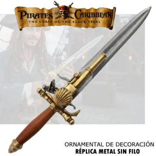 Daga Pistola Piratas del Caribe