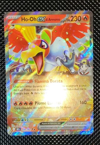 Pokémon - Ho-Oh ex di Armonio 039/182 Rivali ITA