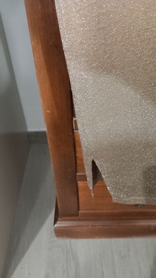 Maglia beige con glitter