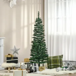 Árbol de Navidad estrecho