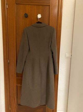 Abrigo largo Mango marrón