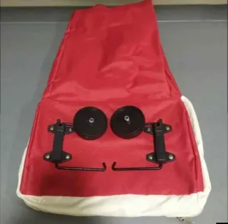 Bolso de viaje L'Oréal rojo y blanco