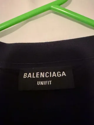 Camiseta Balenciaga, Color Azul Marino, Talla L