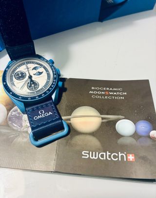Omega x Swatch MoonSwatch Azul Bioceramic Nuevo