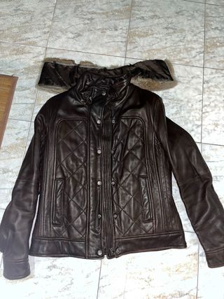 Abrigo Geox Marrón Mujer