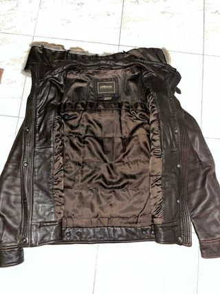 Abrigo Geox Marrón Mujer