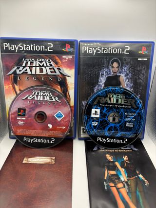 Tomb Raider Legend + Angel of Darkness PS2 PAL