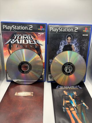 Tomb Raider Legend + Angel of Darkness PS2 PAL