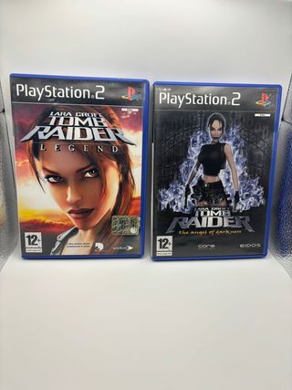 Tomb Raider Legend + Angel of Darkness PS2 PAL