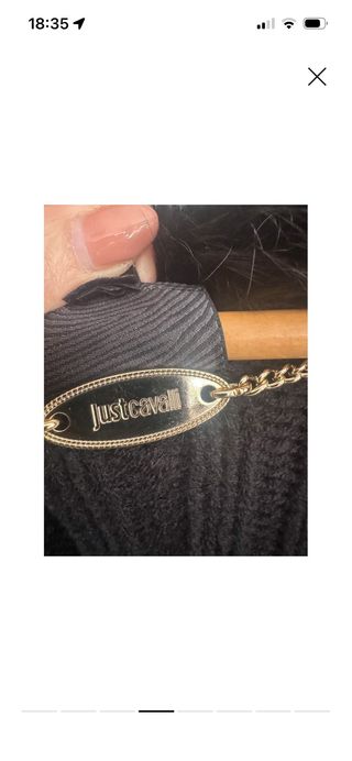 Cárdigan Just Cavalli Negro