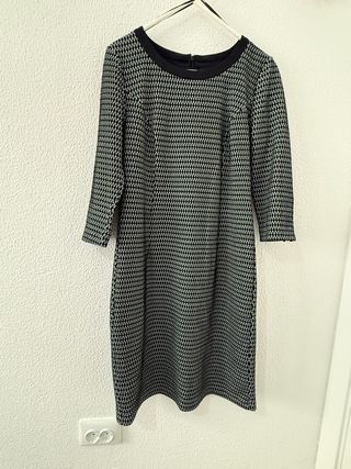 Vestido elegante estilo geométrico