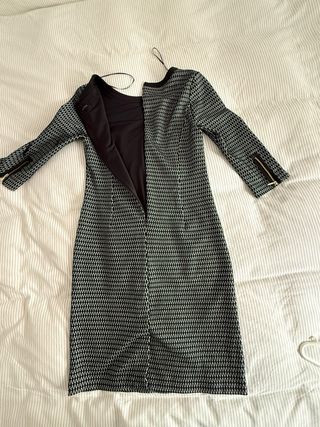 Vestido elegante estilo geométrico