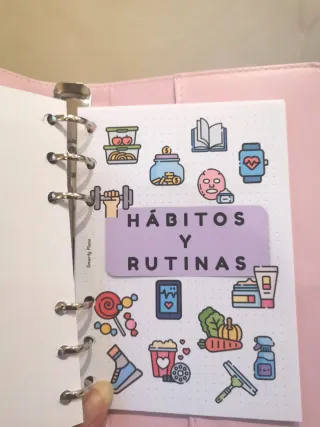 Planner/Agenda con plantillas de seguimiento