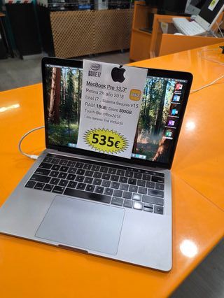 MacBook Pro 13 i7 16GB RAM 500GB SSD