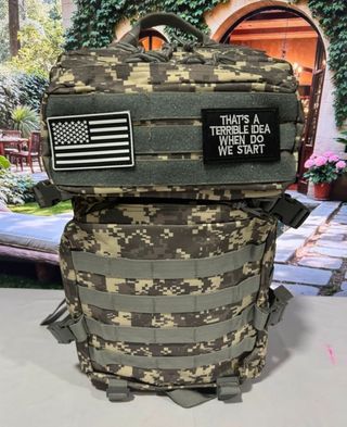Mochila Táctica Camuflaje 50L Viaje Gym