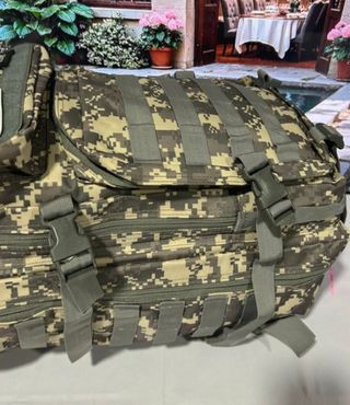 Mochila Táctica Camuflaje 50L Viaje Gym