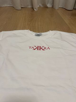 Camiseta Takkra Blanca Talla M Coche Deportivo