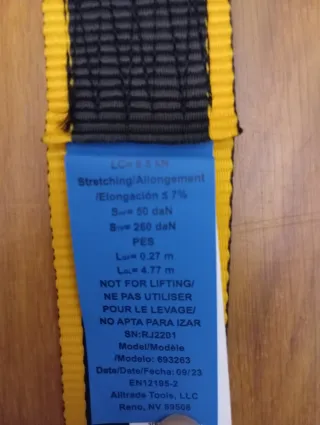 Cinchas de trinquete con carraca CAT