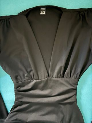 Body Shein scollatura a manica lunga