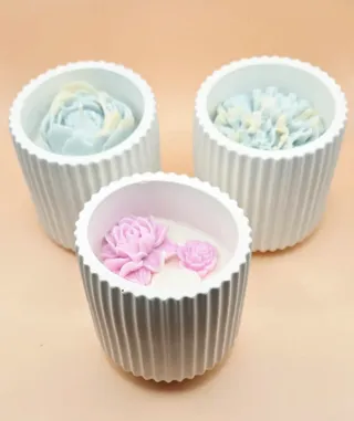 Candele Artigianali Profumate Fiori