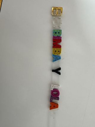 Pulsera Bimba y Lola letras multicolor