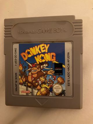 Donkey Kong Nintendo Game Boy DMG-QD-ESP-1