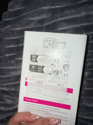 Doppler Fetal escuchar latido