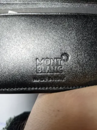 Cartera Montblanc Negra IDEAL REGALO NAVIDAD