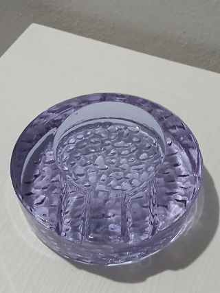 Posacenere vintage Murano viola