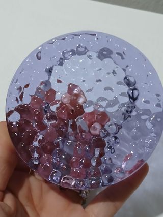 Posacenere vintage Murano viola