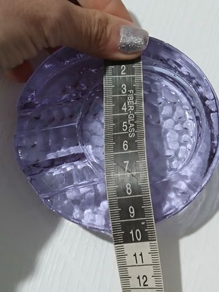 Posacenere vintage Murano viola