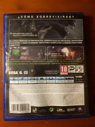 Alien Isolation PS4 Edición Ripley