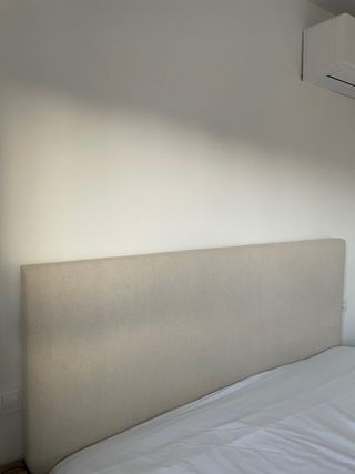 Cabecero de cama beige 180cm