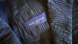 Giacca Piazza Sempione Nera Lavorata Tg M/L