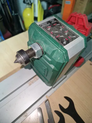 Torno de madera Parkside con accesorios