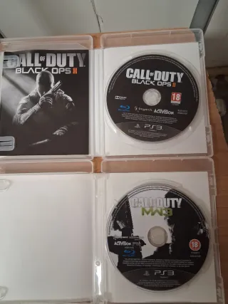 Pack 4 Juegos PS3: Call of Duty, FIFA, PES
