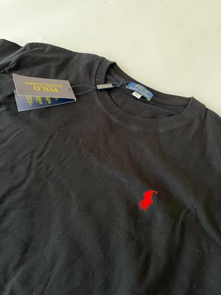 Camiseta Polo Ralph Lauren Negra Talla L