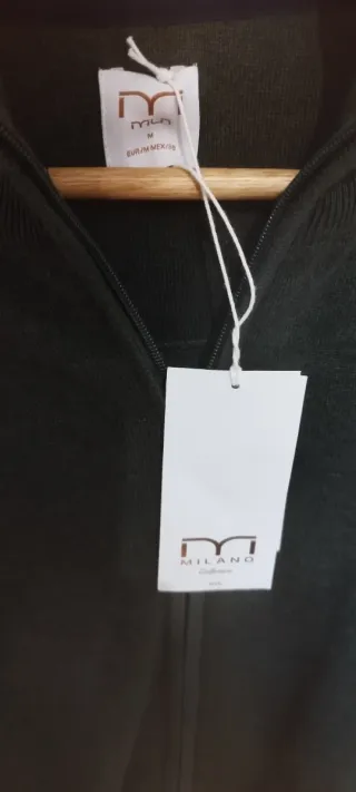 MILANO cárdigan hombre verde