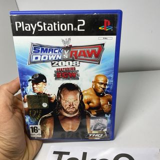 PlayStation 2 Smackdown vs Raw 2008 Gioco